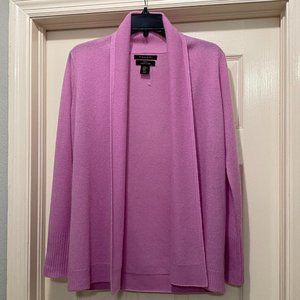 Tahari Pure Luxe 100% 2-ply XS Cashmere Sweater